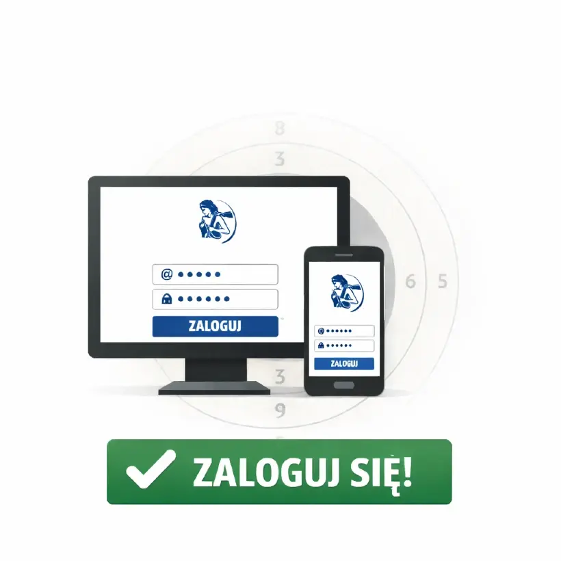 Grafika: zaloguj się do systemu klubowego